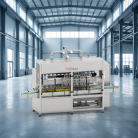 Machine de remplissage de liquides visqueux (huile comestible, huile lubrifiante, pesticide) à prix d'usine pour ligne de remplissage