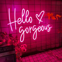 Luz de estilo moderno Infinity Mirror Rgb Mirror Neon Light 3D Infinity Mirror Abyss Sign para club nocturno