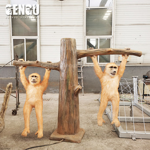 Mô Hình Khỉ Thủ Công Tượng Động Vật Mô Phỏng Cao - Product Image 5