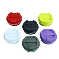 Couvercles de rechange étanches en plastique transparent pour tasses à café gobelets de voiture accessoires de verres réutilisables