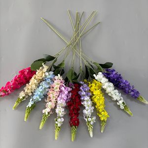 Fleurs artificielles Pingping, fleur de jacinthe unique, fleur en soie, décoration de mariage et de maison, 10 couleurs disponibles - Product Image 2