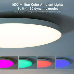 TUYA Smart Life 24W Plafonniers LED intelligents pour chambre et salon Design moderne avec télécommande <span class=keywords><strong>Alexa</strong></span> Google Voice APP - Product Image 5