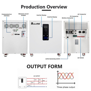 Stock Pologne 51.2V 28kWh 560Ah Intégré 12kW Triphasé 220V/380V Tout-en-un + Équilibreur Actif + Module WiFi + DDP 51.2V 560Ah Haute Capacité - Product Image 5