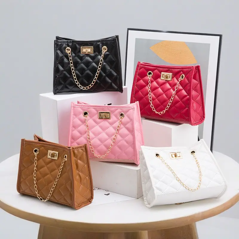Bolsas e bolsas de mão com logotipo personalizado para mulheres, bolsas de ombro de couro para mulheres, bolsas mensageiro de luxo para mulheres