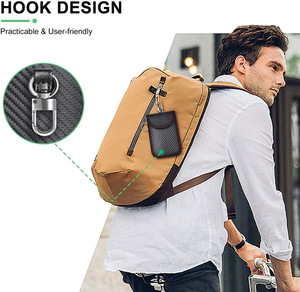 <span class=keywords><strong>Pochette</strong></span> antivol pour clés de <span class=keywords><strong>voiture</strong></span> en fibre de carbone, étui bloqueur de signal <span class=keywords><strong>RFID</strong></span> premium pour télécommande de <span class=keywords><strong>voiture</strong></span> - Product Image 2