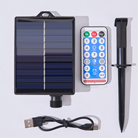 Guirlande Lumineuse Solaire Extérieure IP65 Étanche Dimmable 12m pour Jardin, Rue, Fêtes de Noël et Cours Arrière