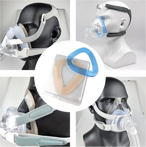 Herbruikbare Zachte CPAP Neuspads Gel Pads voor Volledig Gezichts-/Neusmaskers Thuisbeademingsapparaat <span class=keywords><strong>BiPAP</strong></span> Masker Liners Comfortabele Afdichting Huidvriendelijk - Product Image 3