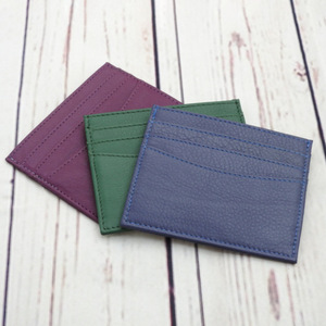 Porte-cartes personnalisés en cuir PU, anti-magnétiques, multi-emplacements, élégants, style professionnel, idéaux comme cadeaux. - Product Image 3