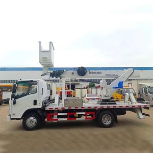 1SUZU Hydraulic Aerial Telescopic Access <b>Ladders</b> Bucket Truck Boom Lift Aerial Manlift <b>Work</b> 12-28m <b>Platform</b> Truck - Product Image 2