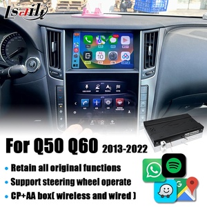 Interfaz Inalámbrica CarPlay y Android <span class=keywords><strong>Auto</strong></span> para Infiniti Q50 Q60, Integración OME de Lsailt - Product Image 2