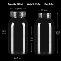 Bouteilles en plastique blanches vides de 105 ml, 180 ml, 230 ml, 290 ml, 400 ml, 580 ml, pour pilules, médicaments solides, pilulier, boîte de rangement