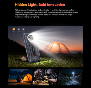 CUBOT KINGKONG ACE 5 โทรศัพท์มือถือสุดแกร่ง 8+256GB แบตเตอรี่ 10200mAh NFC กล้องหลัก 48MP หน้าจอ 120HZ ระบบปฏิบัติการ Android 16 - Product Image 6