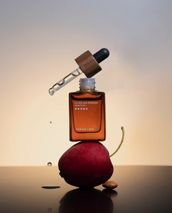 Flacon compte-gouttes cosmétique premium anti-UV pour sérum et huiles essentielles de soin de la peau, 20 ml 30 ml, avec compte-gouttes en bois - Product Image 4