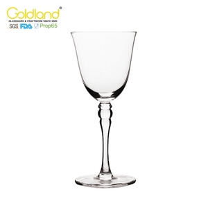 Bicchiere da vino <span class=keywords><strong>a</strong></span> stelo lungo personalizzato <span class=keywords><strong>calice</strong></span> da acqua <span class=keywords><strong>a</strong></span> forma di bicchiere in vetro creativo Vintage in cristallo per regalo - Product Image 3
