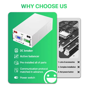 Basen 48V 16pcs 280ah 300ah kim loại trường hợp LiFePO4 Pin Gói Phụ Kiện Bộ dụng cụ DIY cho 10kwh 15kwh năng lượng mặt trời nhà hộp lưu trữ năng lượng - Product Image 2