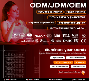 IDEATHERAPY OEM/ODM Pannello per Terapia della Luce a 9 Lunghezze d'Onda 480nm 590nm 630nm 660nm 810nm 850nm 1060nm 350W Terapia a Luce Infrarossa - Product Image 5