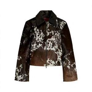Premium Quality Finished Sheep Skin Leather Windproof Waterproof Eco-Friendly Breathable Custom Men Women Winter Jacket <b>Fur</b> <b>Trim</b> - Product Image 1