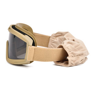 सामरिक चश्में 3 लेंस विरोधी कोहरे मोटरसाइकिल चश्मा सीएस पेंटबॉल सुरक्षा संरक्षण चश्में - Product Image 4