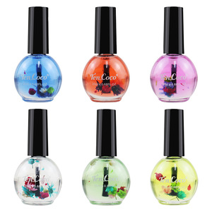 Aceite Nutritivo Anti-Piel Muerta y Protector de Espinas para Bordes de Uñas, Solución para Pintar Uñas con Flores Secas - Product Image 2