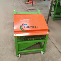 Équipement de battage de tournesol mobile à prix d'usine Fonctionnement double mode humide/sec avec composant de moteur central