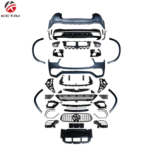 Kit carrosserie de haute qualité style GLE63 AMG pour conversion facelift, <span class=keywords><strong>achat</strong></span> en gros pour <span class=keywords><strong>Mercedes</strong></span> Benz W167 GLE, mise à niveau des modèles de début à la fin de la série - Product Image 2