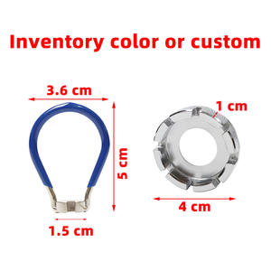 <span class=keywords><strong>Kit</strong></span> d'outils de réparation de vélo Outil de clé à rayons Outils de rayons de <span class=keywords><strong>roue</strong></span> de vélo de randonnée en plein air Outils pour dresser et réparer les roues de vélo - Product Image 4