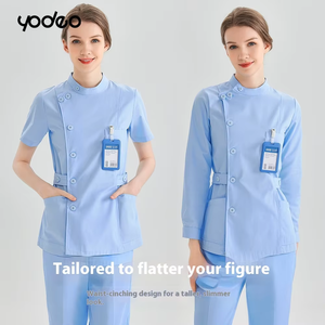 Haut de gommage médical à la mode/costume de gommage/uniforme d'hôpital d'infirmière conçoit des vêtements de travail d'hôpital - Product Image 4