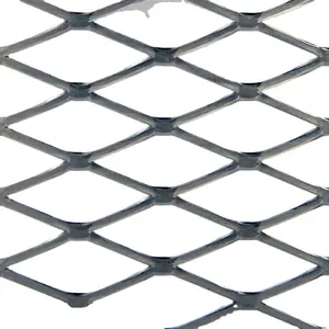 Diamond ramp powder coated window grill design mesh expanded metal bulk steel shet machine expanded metal mesh ceiling