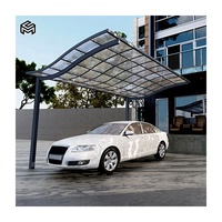 Abri voiture automatique en aluminium avec toit en métal à vendre