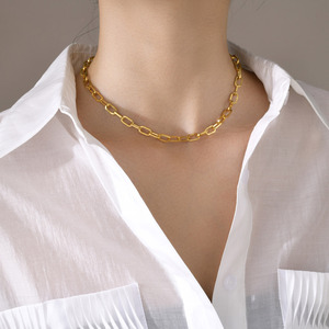 Collar de Cadena con Eslabones de Constelación y Conchas, de Acero Inoxidable, Moderno, para Mujer, Regalo, Joyería Taige - Product Image 5