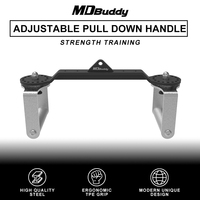 Accessoires de barre pour machine à poulies MDBuddy : Poignée de barre pour triceps et tirage latéral