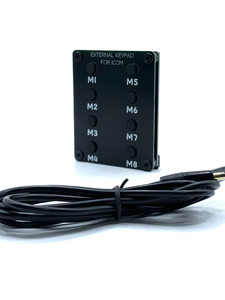 Shortwave radio multi-function key / transceiver <b>external</b> keypad, for IC-705, IC-7610, regular with <b>cable</b> L753 - Product Image 4