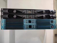 Amplificateur de classe D de première classe 5000 watts 1U 8Ω Système de son stéréo numérique à 2 canaux Haut-parleur professionnel