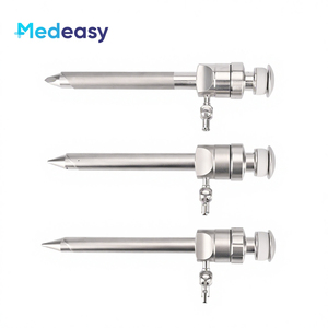 Trocar magnétique laparoscopique réutilisable Medeasy à pointe pyramidale et à pointe émoussée, et canule magnétique 5mm 10mm 12mm - Product Image 1