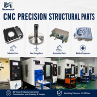 Supports de capteurs CNC 4 axes pour fraisage d'acier inoxydable/aluminium, précision personnalisée 0,01 mm, certifiés ISO9001, production OEM en vrac par lots