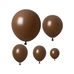 Großhandel 5 10 12 18 36 Zoll Ballon Alles Gute zum Geburtstag Party Dekorationen Globos Runde Latex Retro Farbe Luftballons
