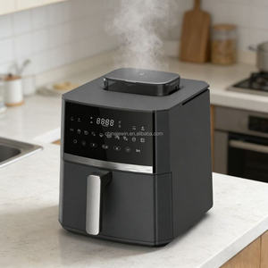 Friteuse à air <span class=keywords><strong>vapeur</strong></span> 7L 1800W mise à niveau 2025 Nouvelle arrivée 2-en-1 <span class=keywords><strong>Vapeur</strong></span> et friture Appareil de cuisine multifonction sain sans huile faible en gras - Product Image 1