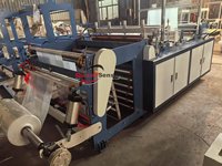 Machine de fabrication de sacs GFQ-700 avancée haute performance à film plastique PE simple couche, thermoscellage et découpe à froid sans tension