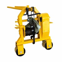 Machine de déplacement de rail à combustion interne portable, tire-rail motorisé pour le soudage de rail