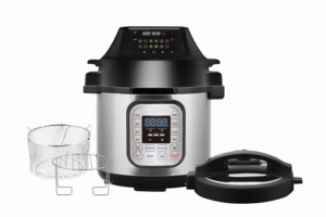 Electrodoméstico multiusos de bajo consumo de energía, 220V, 2 en 1, olla a presión eléctrica, freidora de aire - Product Image 2