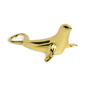 Abridor de Botellas con Diseño Metálico en Color Dorado para Uso en Bares - Product Image 1