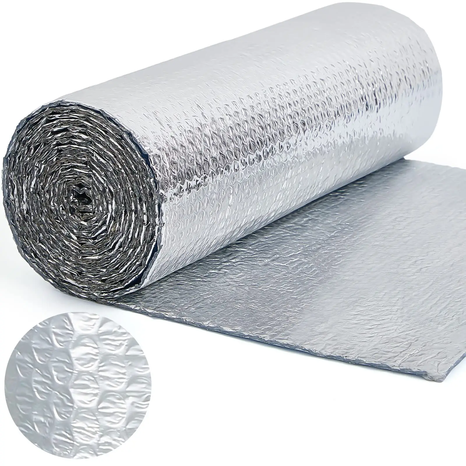 Aluminium Blend folie Wrap Wärme material Doppel blase foi Wärme bruch Isolier material