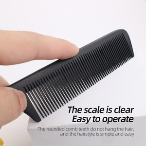 Peignes <span class=keywords><strong>MJ</strong></span> Highlights faits à la main en bois, antistatiques, à dents fines en plastique, de qualité supérieure, professionnels, classiques, pour le tressage et le coiffage - Product Image 6