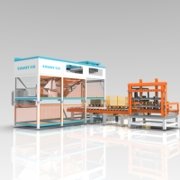 Machine d'ouverture automatique de sacs avec compacteur de sacs à déchets pour l'industrie de transformation des plastiques
