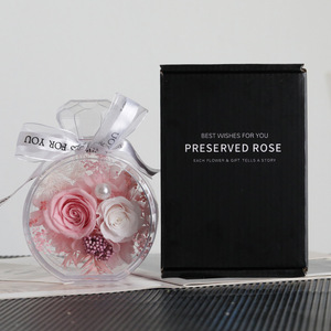 Regalo Romántico para San Valentín o Boda, Rosas Reales Preservadas en Caja con Perfume, Decoración para el Hogar, Flores Eternas - Product Image 6
