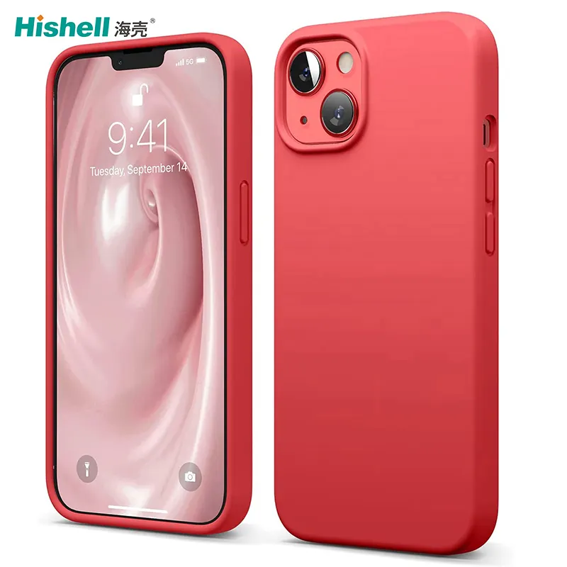 Casing ponsel silikon lembut, sarung HP Matte Ultra tipis Tpu silikon lembut untuk iPhone 12 13 14 Pro Max 11 Xs Xr X 6 7 15