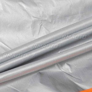 Housse de protection universelle 190T pour voiture, intérieur/extérieur, imperméable, anti-neige, pare-soleil, anti-poussière, pour berline et SUV, tailles S/M/L/XL/XXL - Product Image 5
