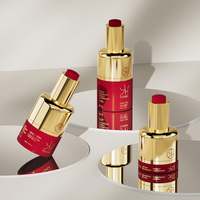 Flacon cosmétique en PET plaqué or 50ml 80ml 100ml avec manchon, couleur personnalisée, pour sérum et lotion, emballage pour soins de la peau et maquillage