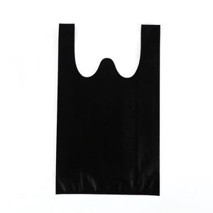 Khuyến mại PP không dệt TNT Túi hàng tạp hóa không dệt t Áo sơ mi túi siêu thị không dệt vest <span class=keywords><strong>Carrier</strong></span> mua sắm túi - Product Image 2