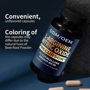 L Arginine Capsule Label pribadi penambah nutrisi konten 99% l-arginine bubuk suplemen - Product Image 4